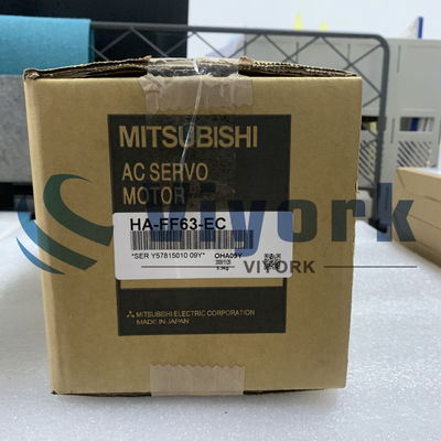 Mitsubishi A-FF63-EC AC Servo Motor  3.6AMP 600W 3000RPM 129V NEW