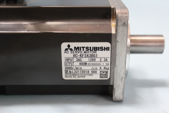 Mitsubishi HC-KFS43BG1 AC Servo Motor 400W 200V 3000RPM NEW