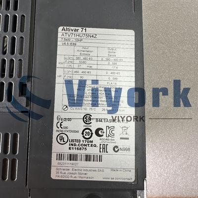 Schneider ATV71HU75N4Z VARIABLE SPEED DRIVE ALTIVAR 71 480VAC 7.5KW 10HP NEW