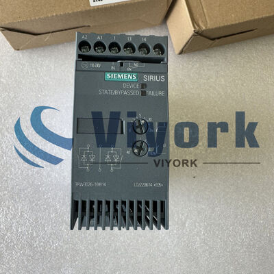 Siemens 3RW3026-1BB14 SOFTSTART 23A 5/5/15HP 120/230V SCRW NEW
