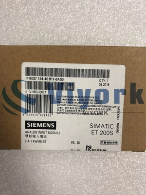 Siemens 6ES7134-4GB11-0AB0 ANALOG ELECTRONIC MODULES 24V SUPPLY VOLTAGE NEW