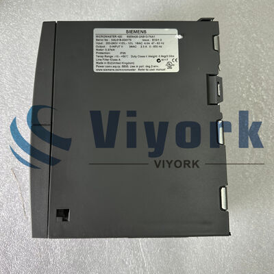 Siemens 6SE6420-2AB13-7AA1 AC DRIVE MICROMASTER 420 FILTERED 0.37KW/0.5HP NEW